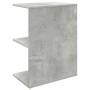 Mesitas de noche 2 uds contrachapada gris hormigón 46,5x29x61cm by , Nightstands - Ref: Foro24-858657, Price: 52,57 €, Discou...