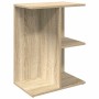 Mesita noche 2 uds madera ingeniería roble Sonoma 46,5x29x61 cm by , Nightstands - Ref: Foro24-858655, Price: 52,57 €, Discou...