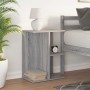 Mesita de noche madera de ingeniería gris Sonoma 46,5x29x61 cm by , Nightstands - Ref: Foro24-858660, Price: 34,75 €, Discoun...