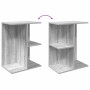 Mesita de noche madera de ingeniería gris Sonoma 46,5x29x61 cm by , Nightstands - Ref: Foro24-858660, Price: 34,75 €, Discoun...