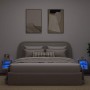Muebles TV de pared luces LED 2 uds roble artisian 30x28,5x30cm von , TV-Möbel - Ref: Foro24-857675, Preis: 44,09 €, Rabatt: %