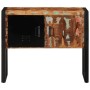 Mueble consola madera maciza reciclada multicolor 90x35x75 cm by , Side tables - Ref: Foro24-4013572, Price: 197,41 €, Discou...