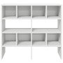Zapateros 2 uds apilables blanco 89,5x30x40 cm von , Kommoden-Organizer und Bar-Kleiderbügel - Ref: Foro24-858840, Preis: 61,...