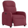 Sillón reclinable eléctrico tela rojo tinto by , Armchairs - Ref: Foro24-3302955, Price: 225,30 €, Discount: %