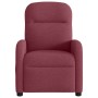 Sillón reclinable eléctrico tela rojo tinto by , Armchairs - Ref: Foro24-3302955, Price: 225,30 €, Discount: %