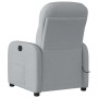 Sillón reclinable de masaje eléctrico tela gris claro by , Armchairs - Ref: Foro24-3302962, Price: 247,46 €, Discount: %