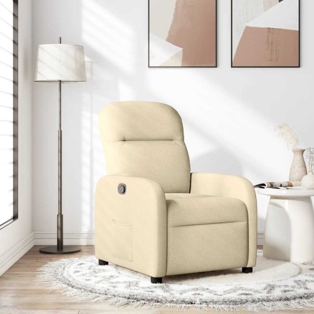 Sillón reclinable de tela crema von , Sessel - Ref: Foro24-4015530, Preis: 178,61 €, Rabatt: %