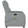 Sillón reclinable de masaje de tela gris claro von , Sessel - Ref: Foro24-4015532, Preis: 202,28 €, Rabatt: %
