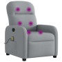 Sillón reclinable de masaje de tela gris claro von , Sessel - Ref: Foro24-4015532, Preis: 202,28 €, Rabatt: %