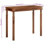 Mesa alta de madera maciza de acacia 120x60x107 cm von , Küchen- und Esstische - Ref: Foro24-4102367, Preis: 260,84 €, Rabatt: %