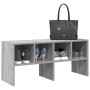 Zapatero apilable gris sonoma 89,5x30x40 cm von , Kommoden-Organizer und Bar-Kleiderbügel - Ref: Foro24-858849, Preis: 46,39 ...