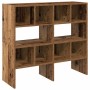 Zapateros 2 uds apilables madera vieja 89,5x30x40 cm von , Kommoden-Organizer und Bar-Kleiderbügel - Ref: Foro24-858854, Prei...