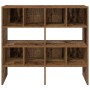 Zapateros 2 uds apilables madera vieja 89,5x30x40 cm von , Kommoden-Organizer und Bar-Kleiderbügel - Ref: Foro24-858854, Prei...