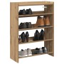 Zapatero artesanal de madera contrachapada 60x25x81 cm de , Zapateros y organizadores de calzado - Ref: Foro24-859886, Precio...