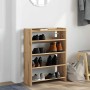 Zapatero artesanal de madera contrachapada 60x25x81 cm de , Zapateros y organizadores de calzado - Ref: Foro24-859886, Precio...
