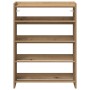 Zapatero artesanal de madera contrachapada 60x25x81 cm de , Zapateros y organizadores de calzado - Ref: Foro24-859886, Precio...