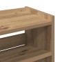 Zapatero artesanal de madera contrachapada 60x25x81 cm de , Zapateros y organizadores de calzado - Ref: Foro24-859886, Precio...
