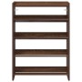 Mueble zapatero madera contrachapada marrón roble 60x25x81 cm by , Shoe racks and shoe organizers - Ref: Foro24-859884, Price...