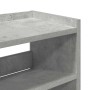 Mueble zapatero madera contrachapada gris hormigón 80x25x81 cm by , Shoe racks and shoe organizers - Ref: Foro24-859908, Pric...