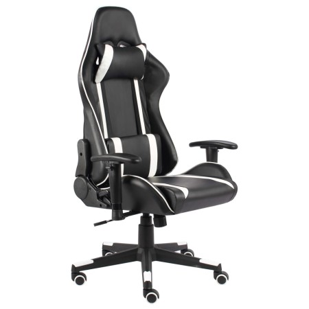 Gaming-Drehstuhl weiß PVC von vidaXL, Gaming-Stühle - Ref: Foro24-20482, Preis: 163,33 €, Rabatt: %