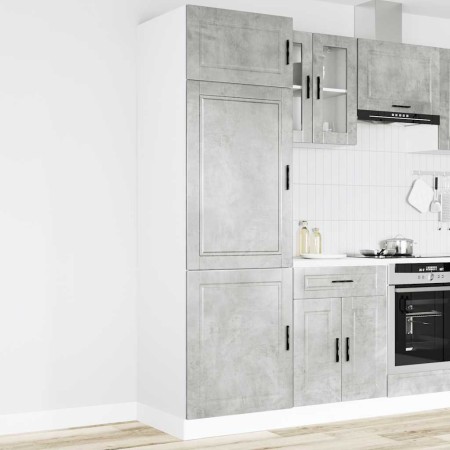 Mueble de cocina Porto de madera contrachapada gris hormigón von , Küchenschränke - Ref: Foro24-854111, Preis: 209,49 €, Raba...