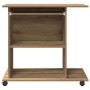 Mesa ordenador madera contrachapada roble artesanal 80x50x75cm by , Desks - Ref: Foro24-856053, Price: 78,19 €, Discount: %