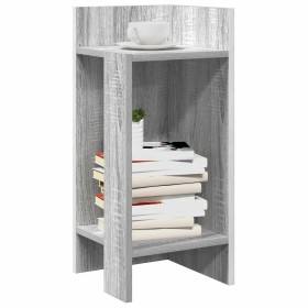 Mesas auxiliares 2 uds con estante gris sonoma 25,5x27x60 cm von , Seitentische - Ref: Foro24-858553, Preis: 41,20 €, Rabatt: %