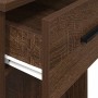 Torre de ordenador con cajón roble marrón 35x45x77 cm by , Desks - Ref: Foro24-858746, Price: 62,99 €, Discount: %
