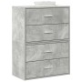 Armarios con 2 cajones 2 uds gris hormigón 60x31x40 cm von , Schubladen - Ref: Foro24-858828, Preis: 96,96 €, Rabatt: %