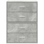 Armarios con 2 cajones 2 uds gris hormigón 60x31x40 cm von , Schubladen - Ref: Foro24-858828, Preis: 96,96 €, Rabatt: %