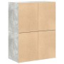 Armarios con 2 cajones 2 uds gris hormigón 60x31x40 cm von , Schubladen - Ref: Foro24-858828, Preis: 96,96 €, Rabatt: %