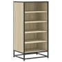 Mueble zapatero madera contrachapada roble sonoma 48x38x97,5 cm de , Zapateros y organizadores de calzado - Ref: Foro24-84920...