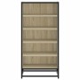 Mueble zapatero madera contrachapada roble sonoma 48x38x97,5 cm de , Zapateros y organizadores de calzado - Ref: Foro24-84920...