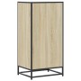 Mueble zapatero madera contrachapada roble sonoma 48x38x97,5 cm de , Zapateros y organizadores de calzado - Ref: Foro24-84920...