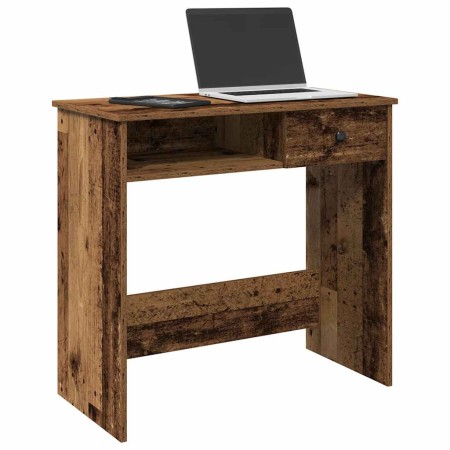 Escritorio de madera ingeniería madera envejecida 80x40x75 cm von , Schreibtische - Ref: Foro24-860479, Preis: 65,80 €, Rabat...