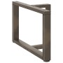 Patas de mesa centro forma T 2uds acero natural 60x25x(42-43)cm von , Tischbeine - Ref: Foro24-4013035, Preis: 82,28 €, Rabat...