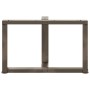 Patas de mesa centro forma T 2uds acero natural 60x25x(42-43)cm von , Tischbeine - Ref: Foro24-4013035, Preis: 82,28 €, Rabat...