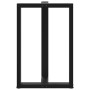 Patas de mesa de bar forma T 2 uds acero negro 60x35x(90-91) cm de , Patas para mesas - Ref: Foro24-4013080, Precio: 164,94 €...