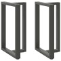 Patas de mesa bar forma T 2 uds acero antracita 60x35x(90-91)cm von , Tischbeine - Ref: Foro24-4013082, Preis: 153,67 €, Raba...