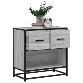 Mesita de noche sonoma gris 60x31x60 cm madera contrachapada by , Nightstands - Ref: Foro24-848697, Price: 66,44 €, Discount: %