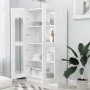 Glossy white engineered wood display case 82.5x30.5x150 cm by vidaXL, Bookcases and shelves - Ref: Foro24-802765, Price: 156,...