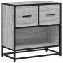 Mesita de noche sonoma gris 60x31x60 cm madera contrachapada de , Mesitas de noche - Ref: Foro24-848697, Precio: 66,37 €, Des...