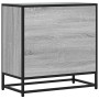 Mesita de noche sonoma gris 60x31x60 cm madera contrachapada de , Mesitas de noche - Ref: Foro24-848697, Precio: 66,37 €, Des...