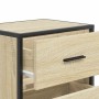 Mesitas de noche de pared 2 unidades roble Sonoma 40x31x39,5 cm de , Mesitas de noche - Ref: Foro24-848727, Precio: 79,58 €, ...