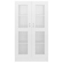 Glossy white engineered wood display case 82.5x30.5x150 cm by vidaXL, Bookcases and shelves - Ref: Foro24-802765, Price: 175,...