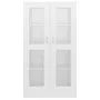 Glossy white engineered wood display case 82.5x30.5x150 cm by vidaXL, Bookcases and shelves - Ref: Foro24-802765, Price: 156,...
