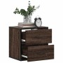 Mesitas de noche pared 2 uds color roble marrón 40x31x39,5 cm von , Nachttische - Ref: Foro24-848733, Preis: 83,07 €, Rabatt: %