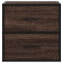 Mesitas de noche pared 2 uds color roble marrón 40x31x39,5 cm von , Nachttische - Ref: Foro24-848733, Preis: 83,07 €, Rabatt: %
