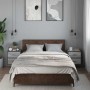 Mesitas de noche de pared 2 unidades gris sonoma 40x31x39,5 cm de , Mesitas de noche - Ref: Foro24-848731, Precio: 82,21 €, D...