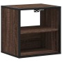 Mesita de noche de pared color roble marrón 40x31x39,5 cm by , Nightstands - Ref: Foro24-848752, Price: 34,12 €, Discount: %